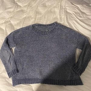 American Eagle navy blue sweater; size M, true to size
